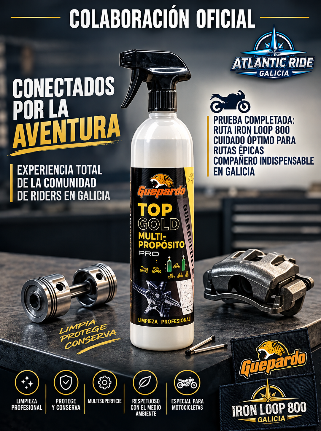 TOP GOLD LIMPIADOR MULTIPROPOSITO by GUEPARDO