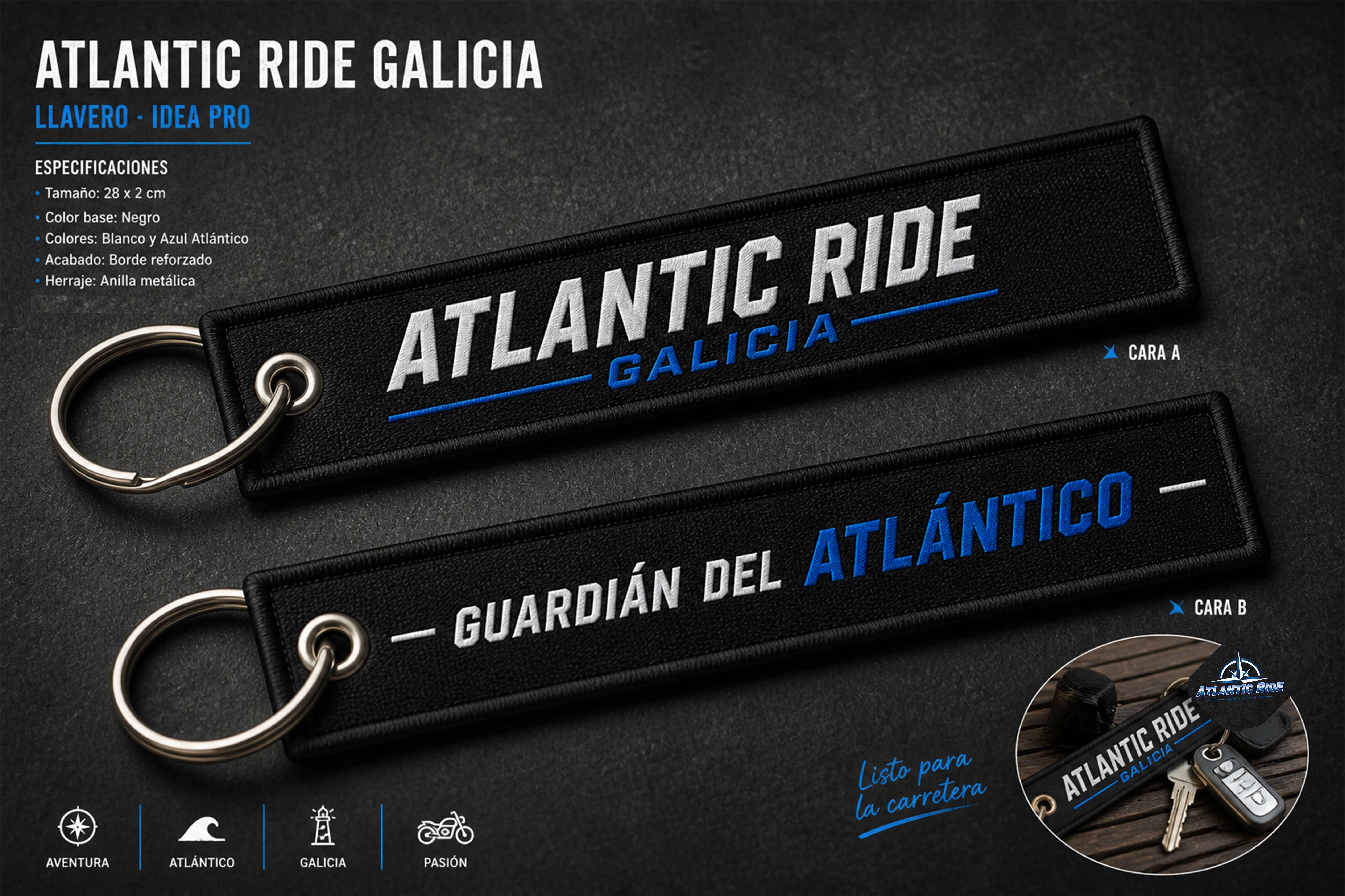 Llavero Atlantic Ride Galicia