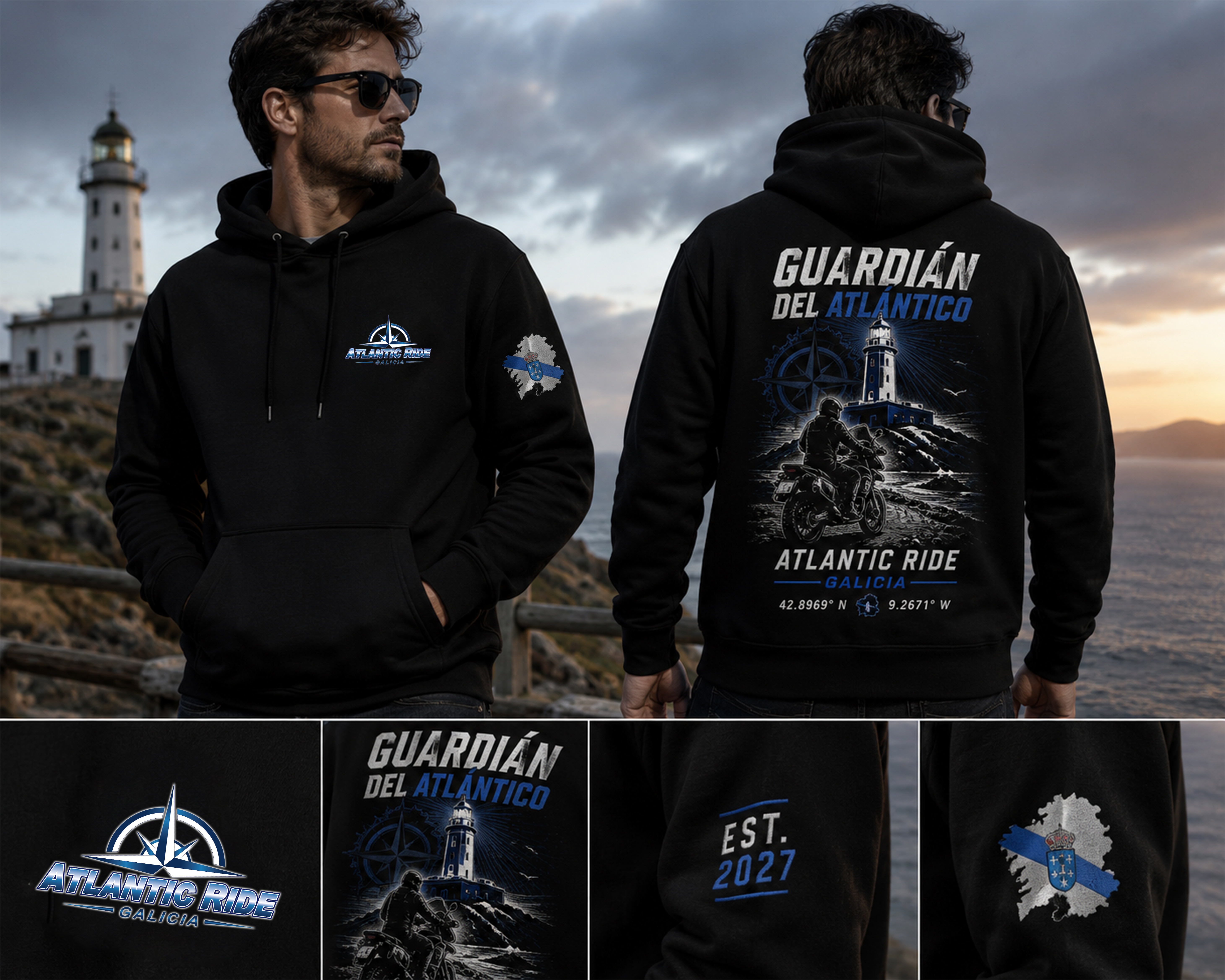 Sudadera Atlantic Ride Galicia